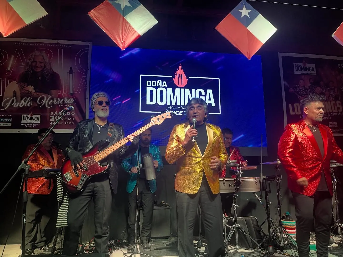 Pablo Herrera en vivo en Doña Dominga